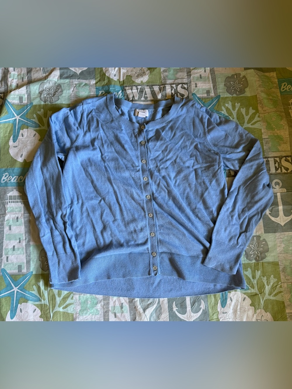 Old Navy Women’s Blue cardigan Size Large